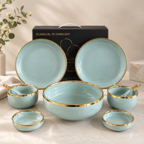 Teal Gold set